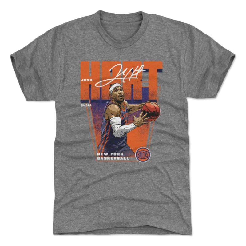 Josh Hart New York Knicks Premiere WHT sold by 500 Level