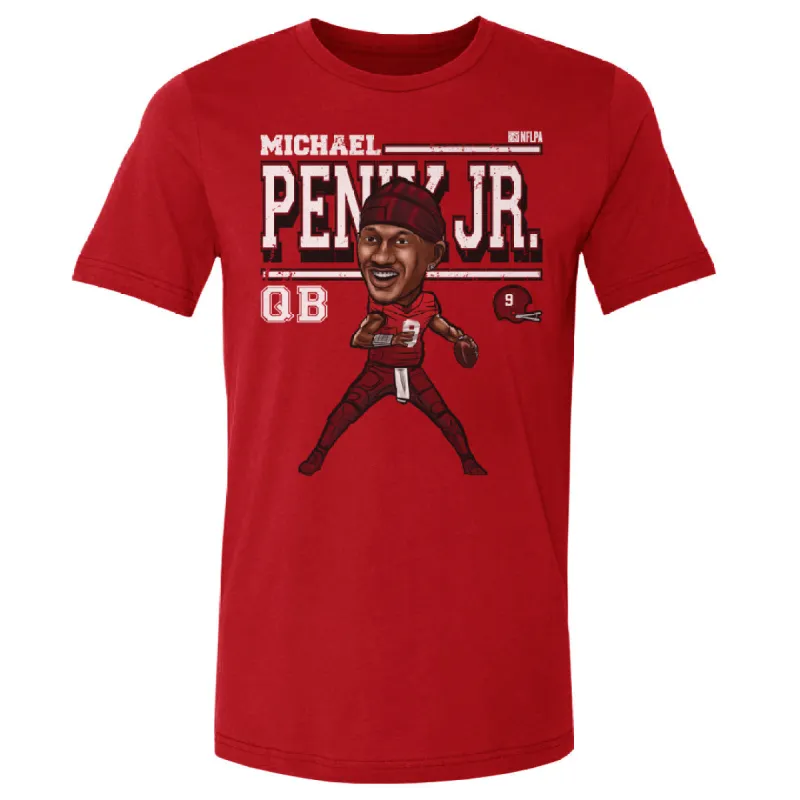 Michael Penix Jr. Atlanta Cartoon WHT sold by 500 Level
