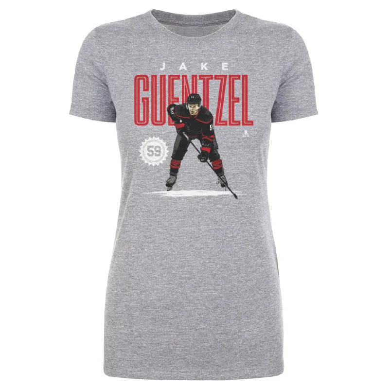 Jake Guentzel Carolina Card WHT sold by 500 Level