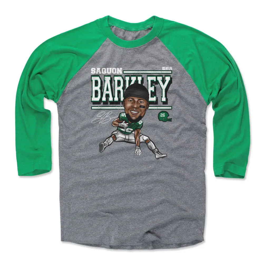 Saquon Barkley Philadelphia Cartoon WHT sold by 500 Level