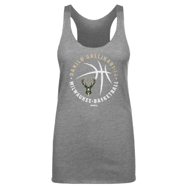 Danilo Gallinari Milwaukee Bucks Player Ball WHT sold by 500 Level