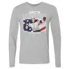 Jack Hughes New Jersey American Flag WHT sold by 500 Level