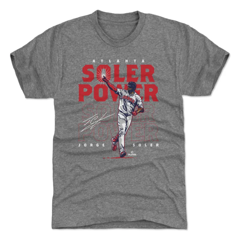 Jorge Soler Atlanta Soler Power WHT sold by 500 Level