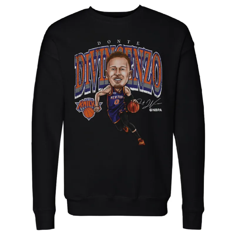 Donte DiVincenzo New York Knicks Cartoon WHT sold by 500 Level