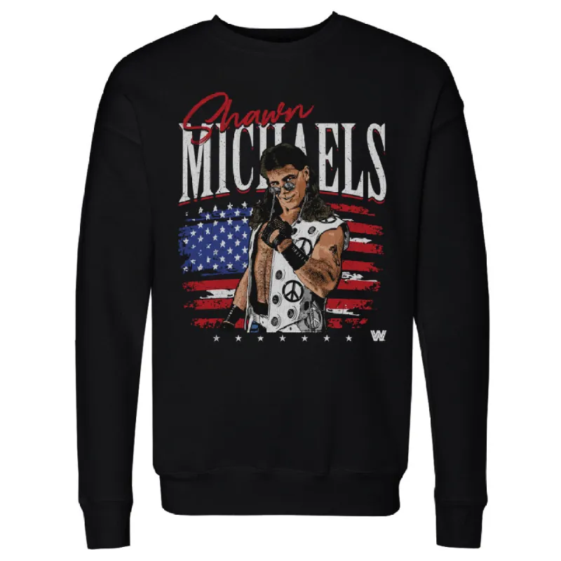 Shawn Michaels American Flag WHT sold by 500 Level