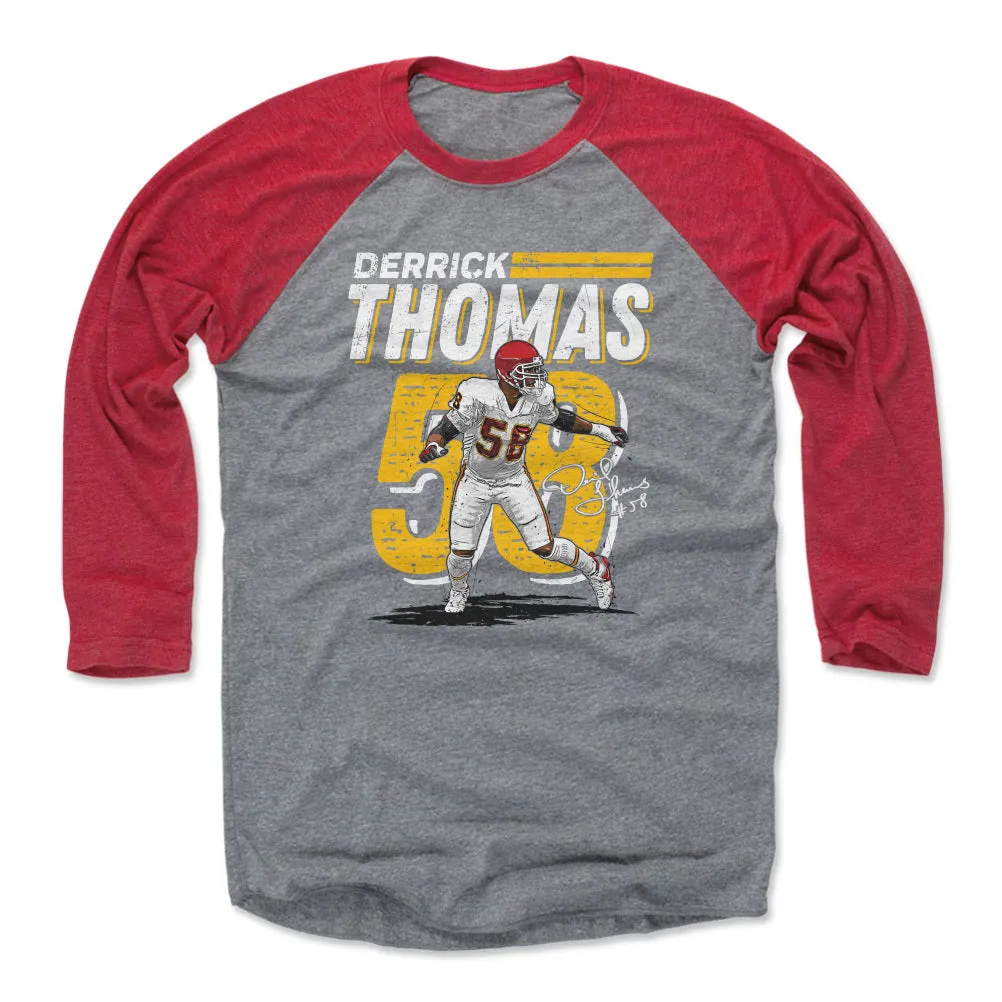 Derrick Thomas Kansas City Dash WHT sold by 500 Level