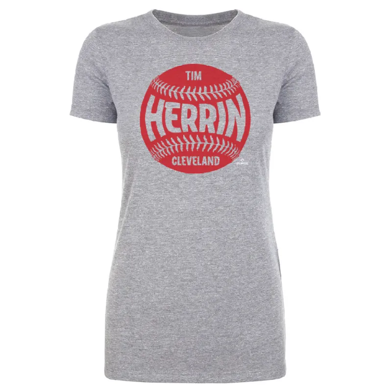 Tim Herrin Cleveland Baseball WHT sold by 500 Level