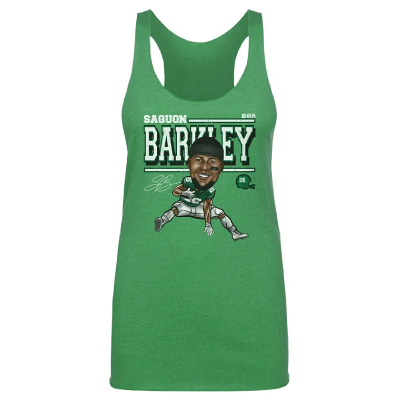 Saquon Barkley Philadelphia Cartoon WHT sold by 500 Level