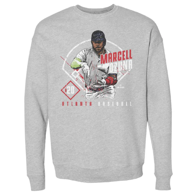 Marcell Ozuna Atlanta Ballpark WHT sold by 500 Level