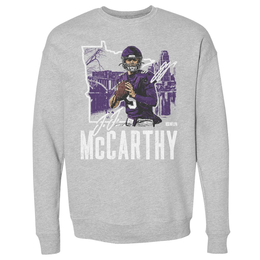 J.J. McCarthy Minnesota State WHT sold by 500 Level