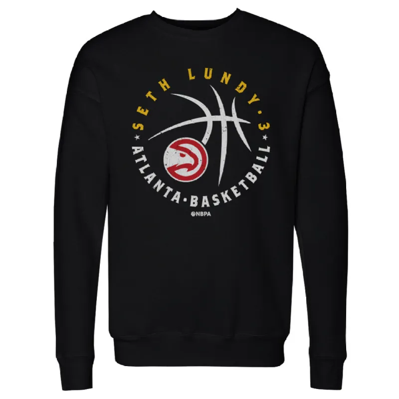 Seth Lundy Atlanta Hawks Player Ball WHT sold by 500 Level