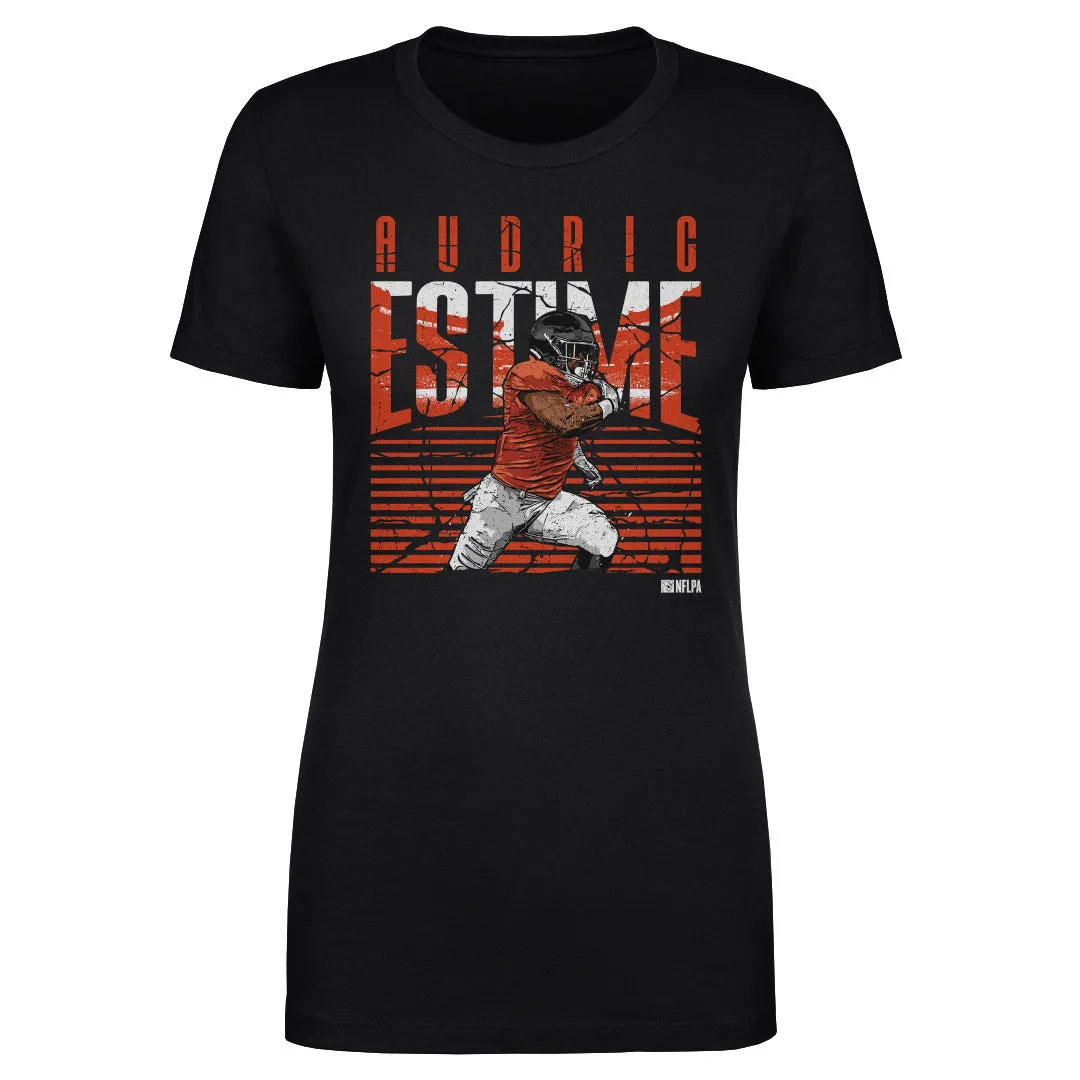 Audric Estime Denver Player Name WHT sold by 500 Level product image thumbnail 2