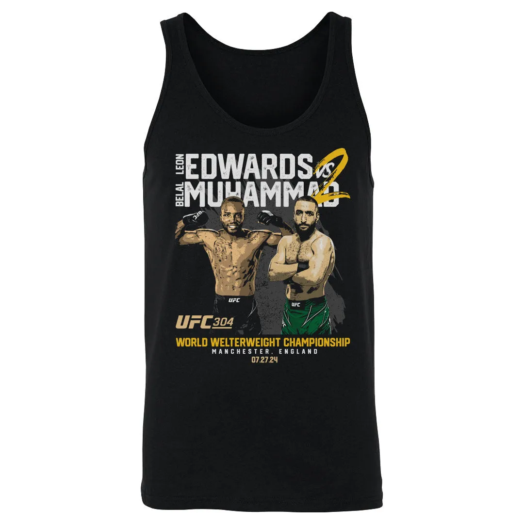 UFC 304 Leon Edwards Vs. Belal Muhammad 2 WHT sold by 500 Level