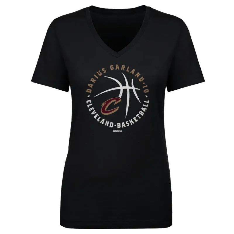Darius Garland Cleveland Cavaliers Player Ball WHT sold by 500 Level