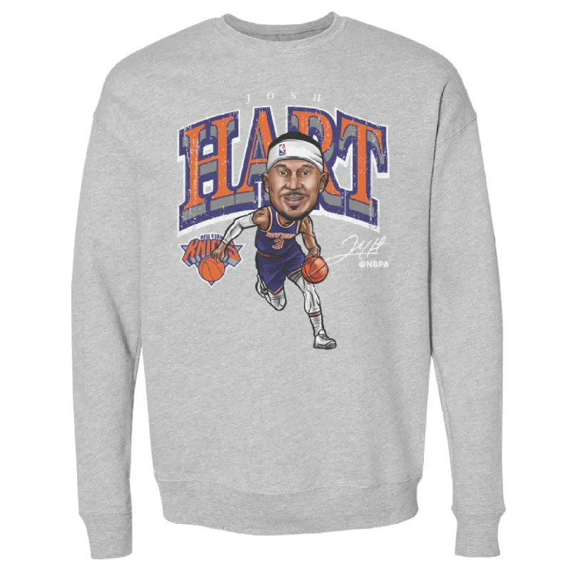 Josh Hart New York Knicks Cartoon WHT sold by 500 Level