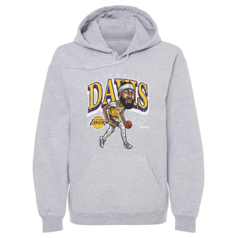 Anthony Davis Los Angeles Lakers Cartoon WHT sold by 500 Level