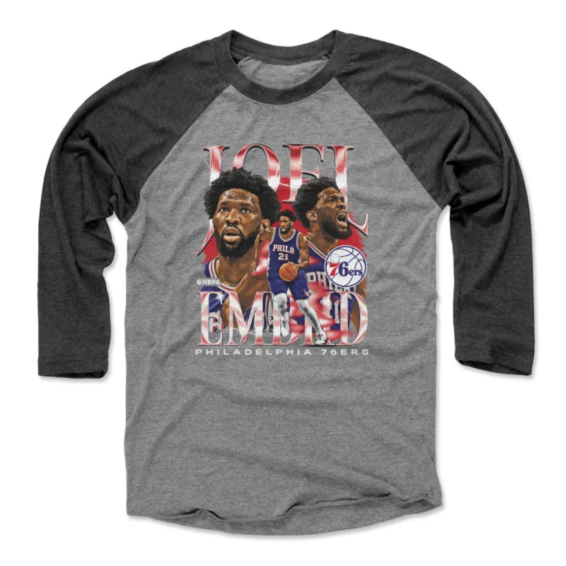 Joel Embiid Philadelphia 76ers Vintage WHT sold by 500 Level