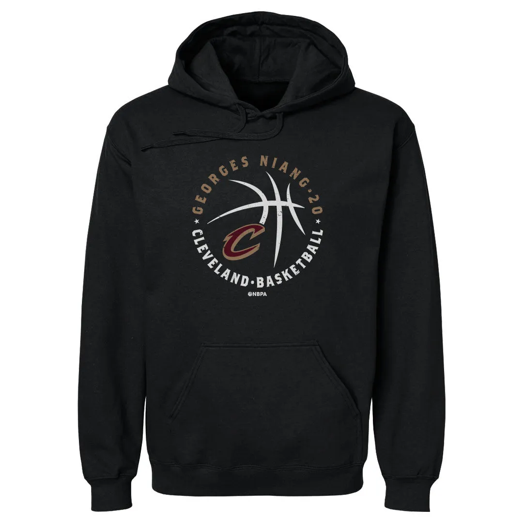 Georges Niang Cleveland Cavaliers Player Ball WHT sold by 500 Level
