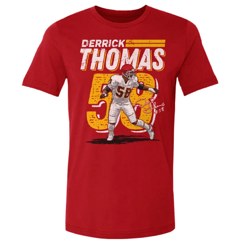 Derrick Thomas Kansas City Dash WHT sold by 500 Level