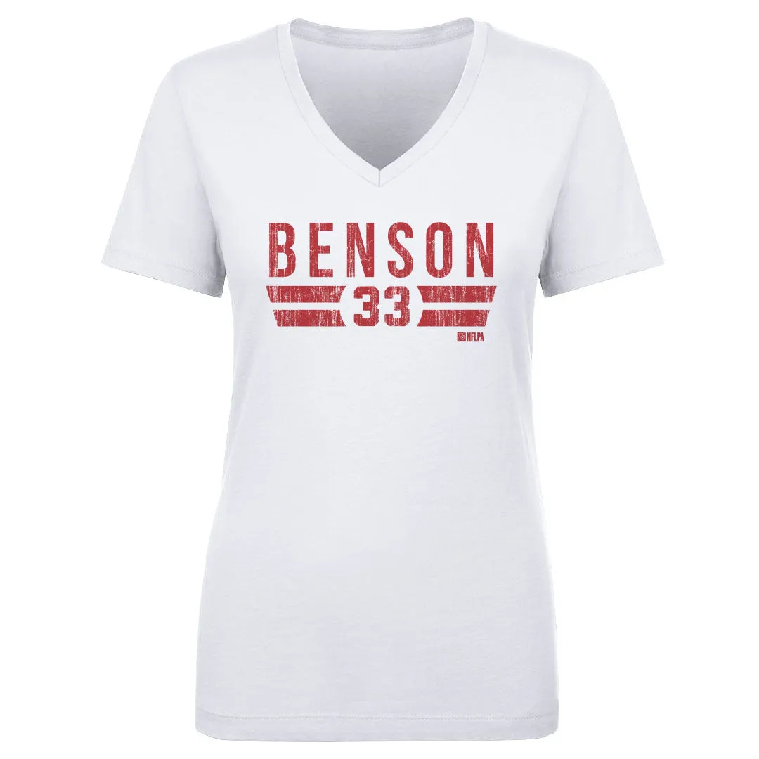 Trey Benson Arizona Font sold by 500 Level