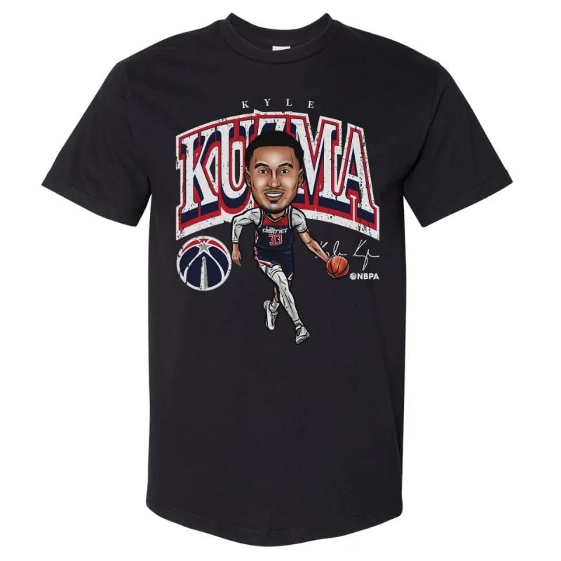 Kyle Kuzma Washington Wizards Cartoon WHT sold by 500 Level