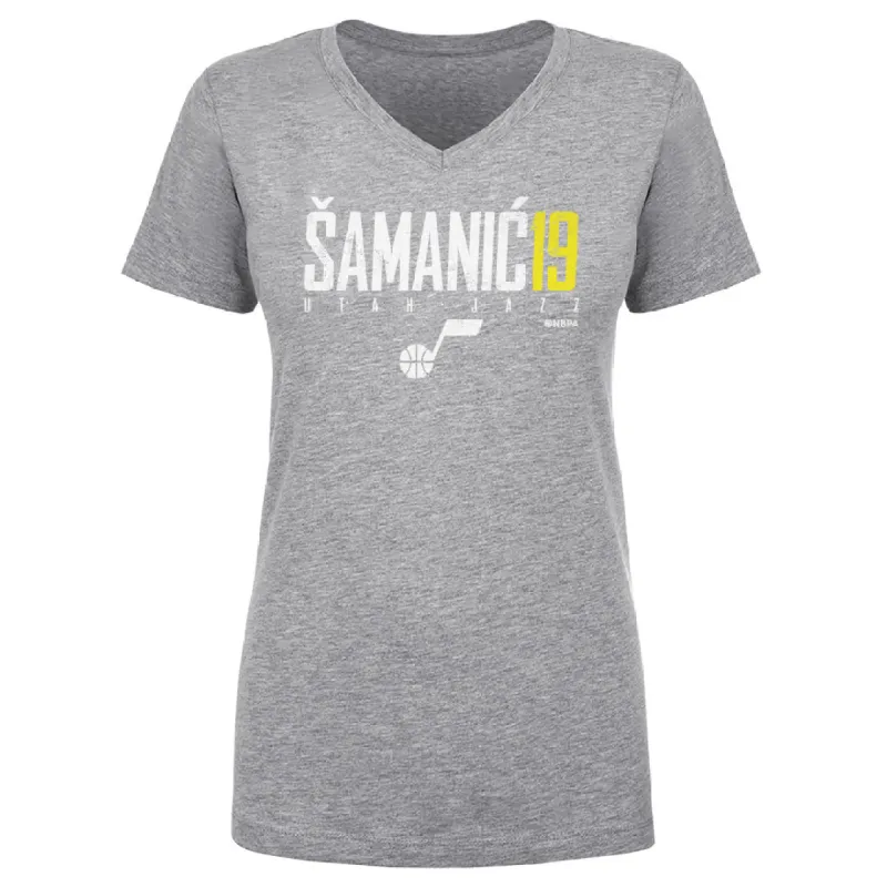 Luka Samanic Utah Jazz Elite WHT made by 500 Level