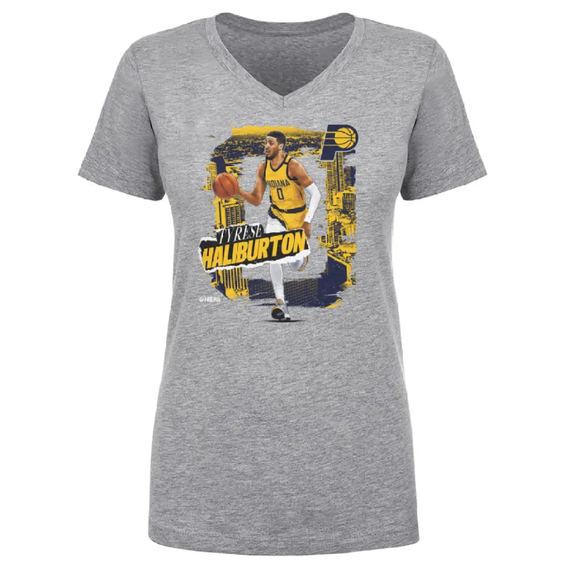 Tyrese Haliburton Indiana Pacers Rough WHT sold by 500 Level