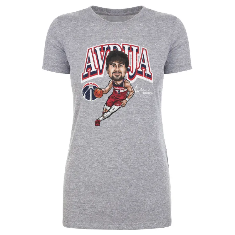 Deni Avdija Washington Wizards Cartoon WHT sold by 500 Level