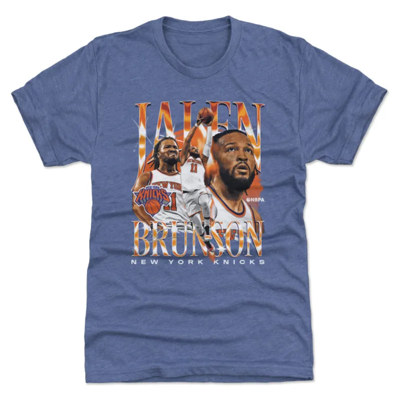 Jalen Brunson New York Knicks Vintage WHT sold by 500 Level