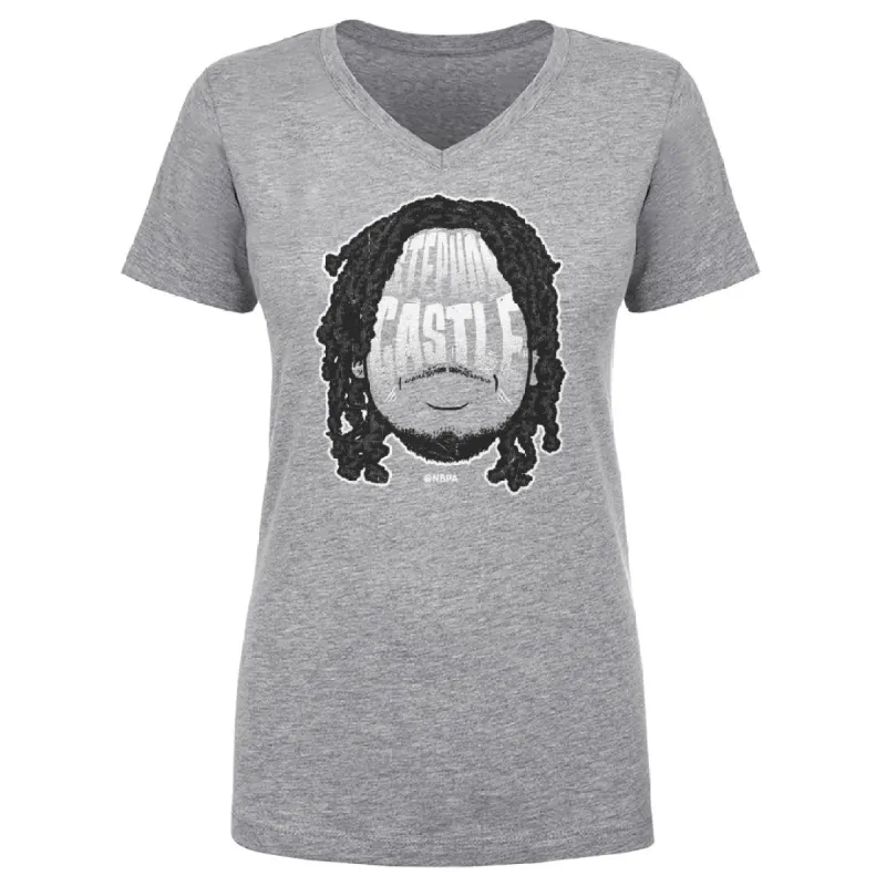 Stephon Castle San Antonio Player Silhouette WHT sold by 500 Level