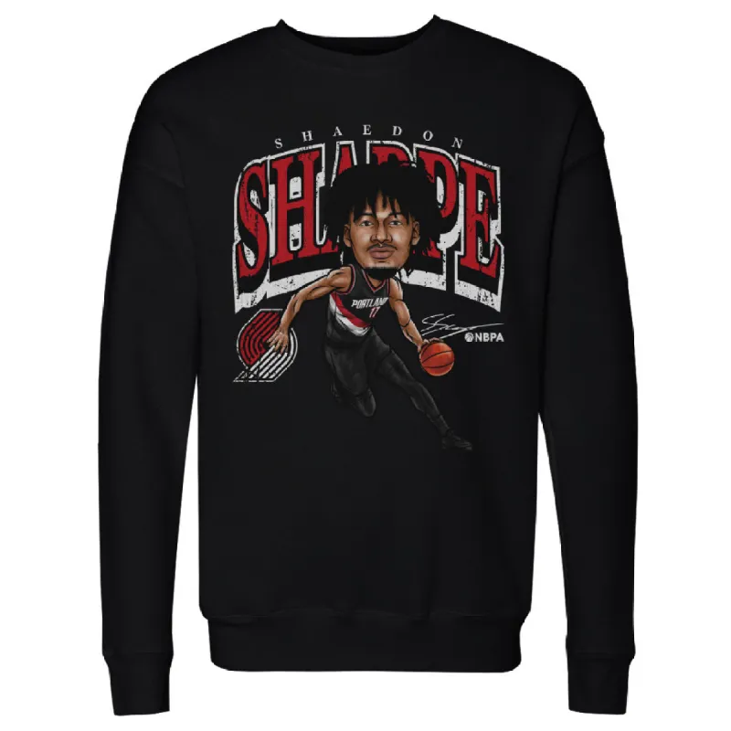Shaedon Sharpe Portland Trail Blazers Cartoon WHT sold by 500 Level