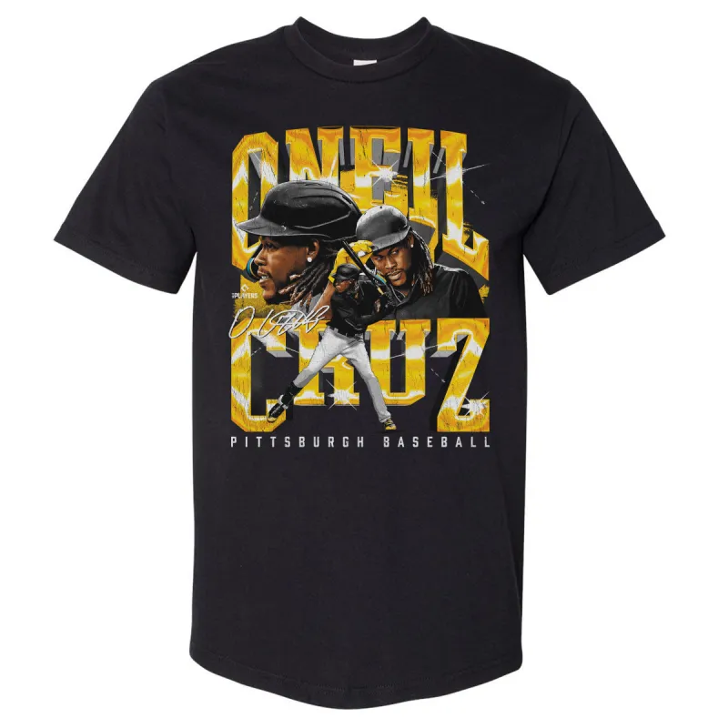 Oneil Cruz Pittsburgh Vintage WHT sold by 500 Level
