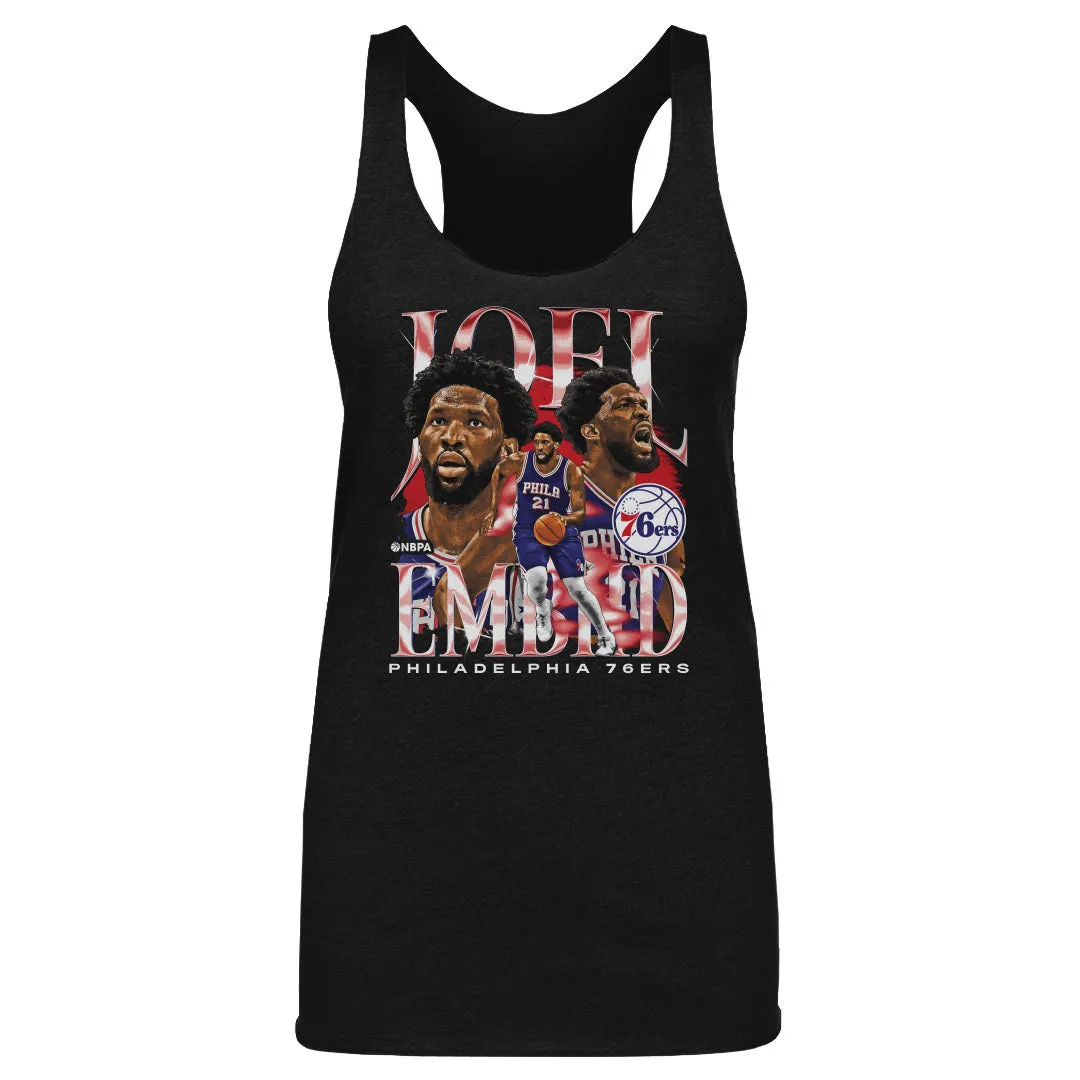 Joel Embiid Philadelphia 76ers Vintage WHT sold by 500 Level