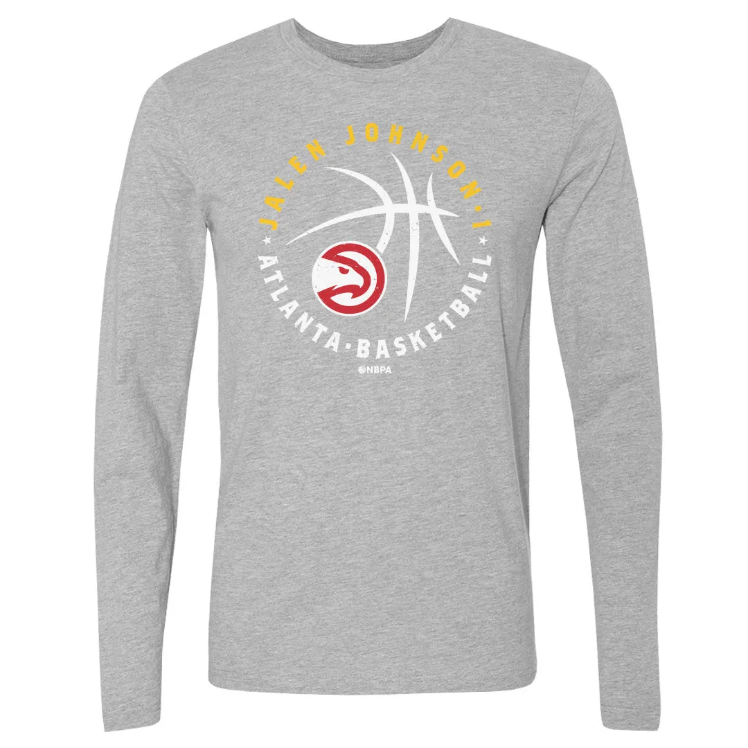 Jalen Johnson Atlanta Hawks Player Ball WHT sold by 500 Level product image thumbnail 2