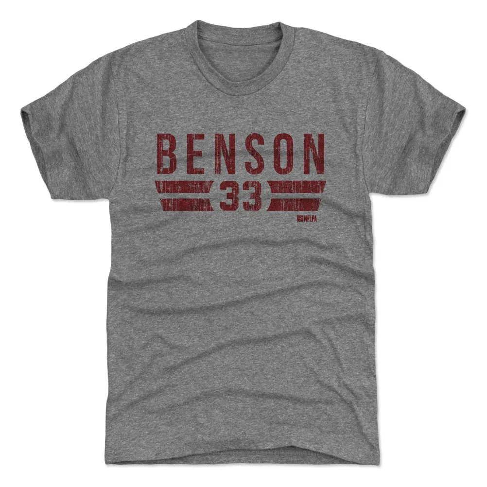 Trey Benson Arizona Font sold by 500 Level