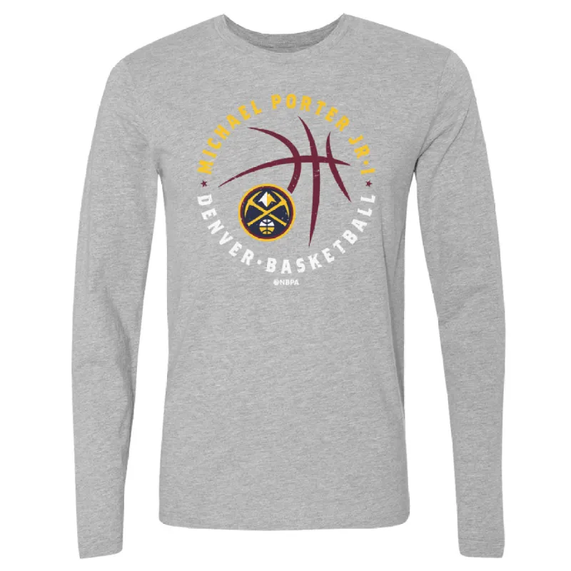 Michael Porter Jr. Denver Nuggets Player Ball WHT sold by 500 Level