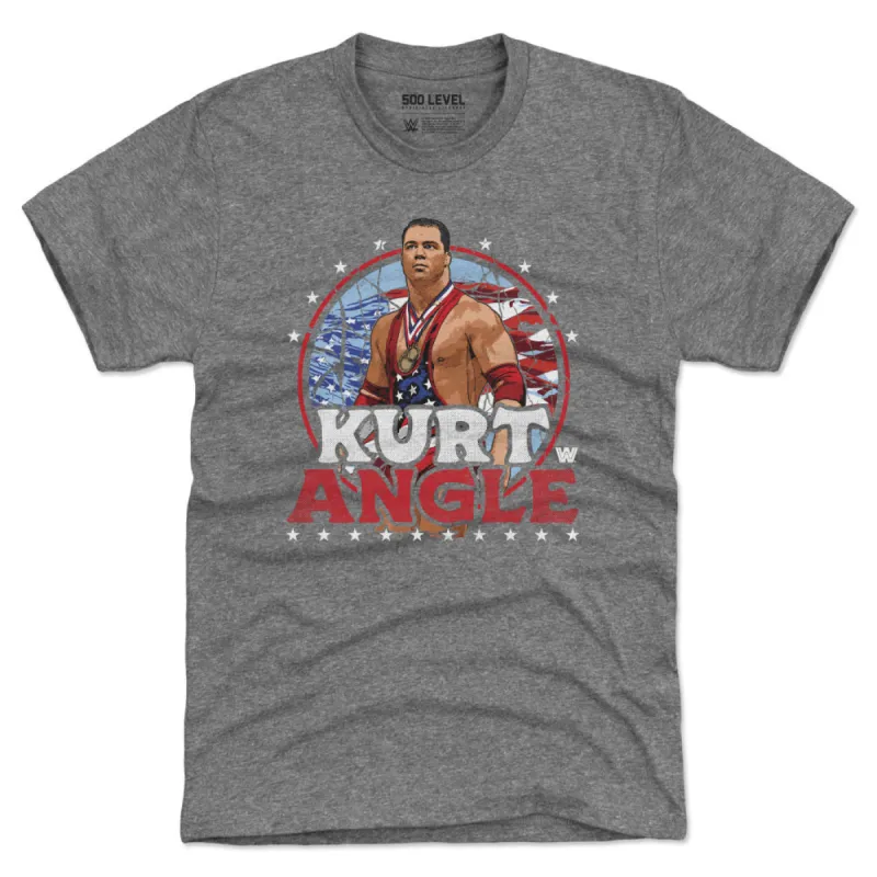 Kurt Angle Stars & Stripes WHT sold by 500 Level