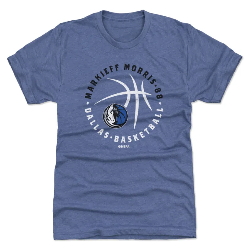 Markieff Morris Dallas Mavericks Player Ball WHT made by 500 Level