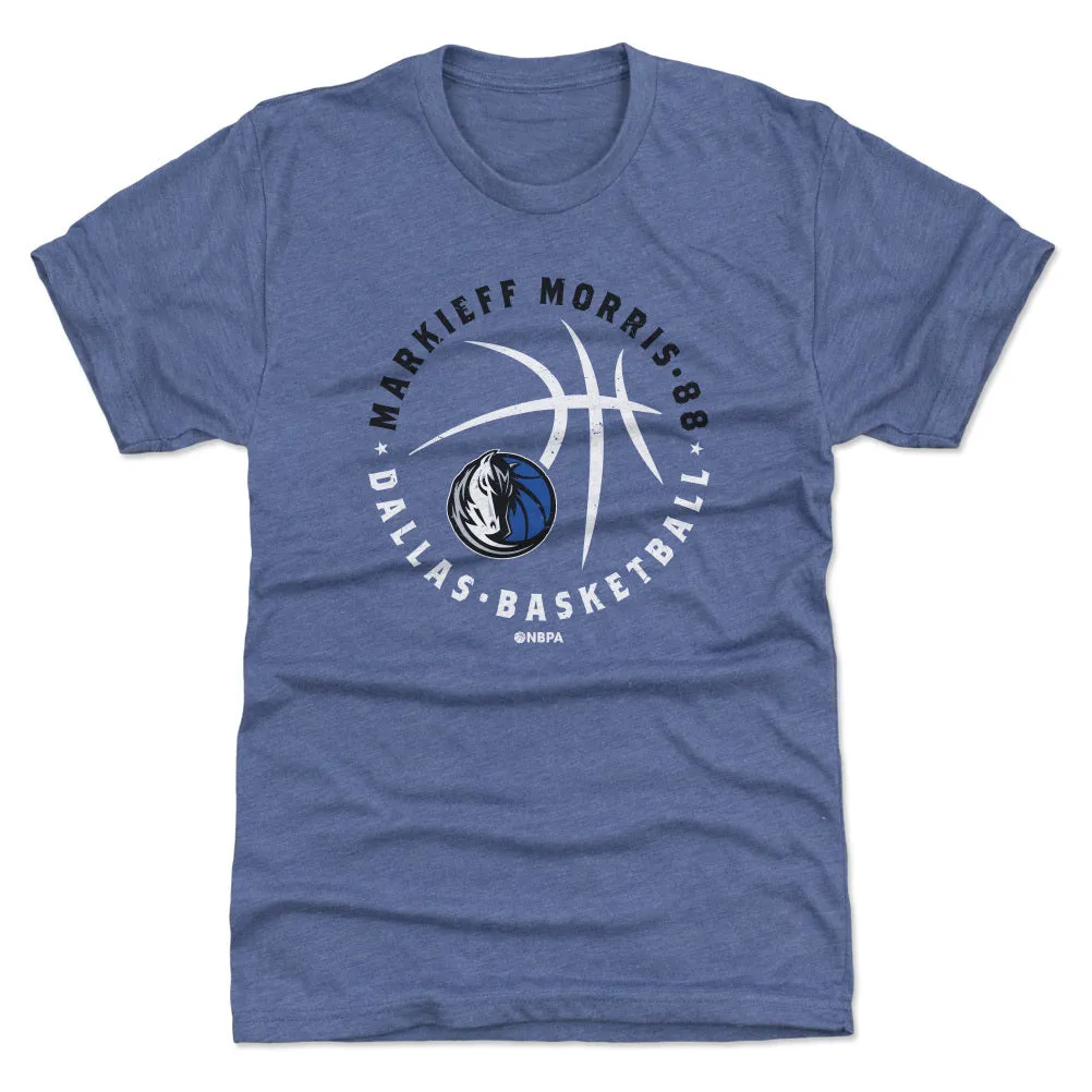 Markieff Morris Dallas Mavericks Player Ball WHT sold by 500 Level