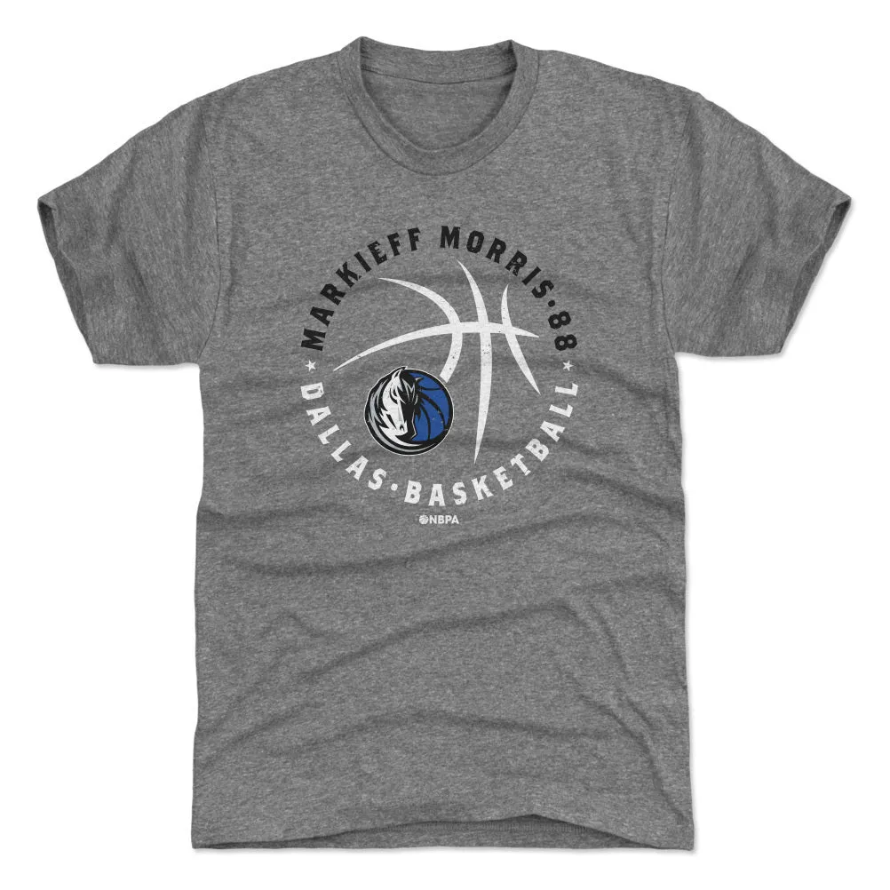 Markieff Morris Dallas Mavericks Player Ball WHT sold by 500 Level product image thumbnail 2