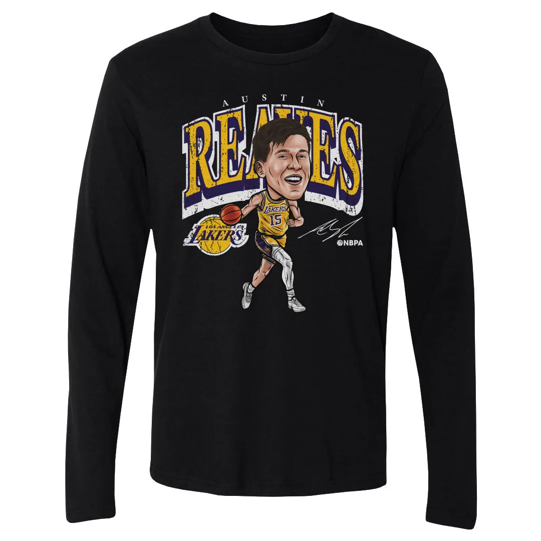 Austin Reaves Los Angeles Lakers Cartoon WHT sold by 500 Level product image thumbnail 2