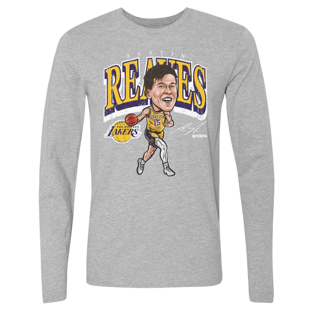 Austin Reaves Los Angeles Lakers Cartoon WHT sold by 500 Level