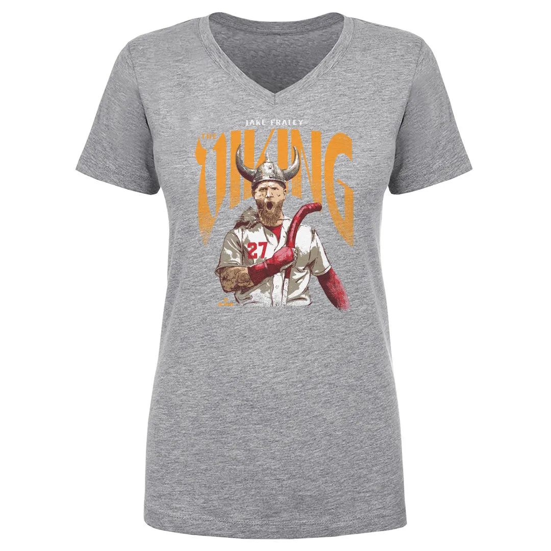 Jake Fraley Cincinnati The Viking WHT sold by 500 Level product image thumbnail 3