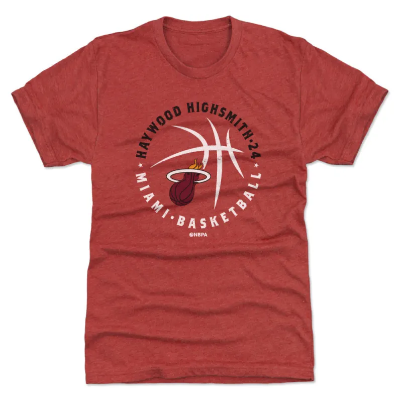 Haywood Highsmith Miami Heat Player Ball WHT sold by 500 Level