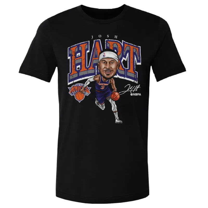 Josh Hart New York Knicks Cartoon WHT sold by 500 Level