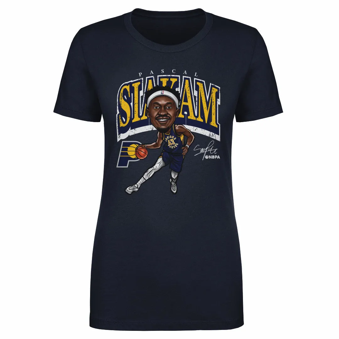 Pascal Siakam Indiana Pacers Cartoon WHT sold by 500 Level