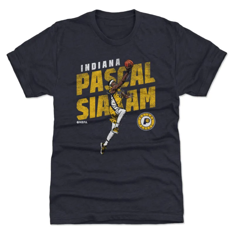 Pascal Siakam Indiana Pacers Slant WHT sold by 500 Level