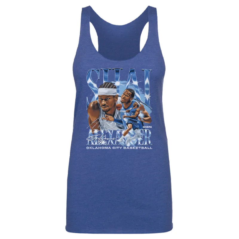 Shai Gilgeous-Alexander Oklahoma City Vintage WHT sold by 500 Level