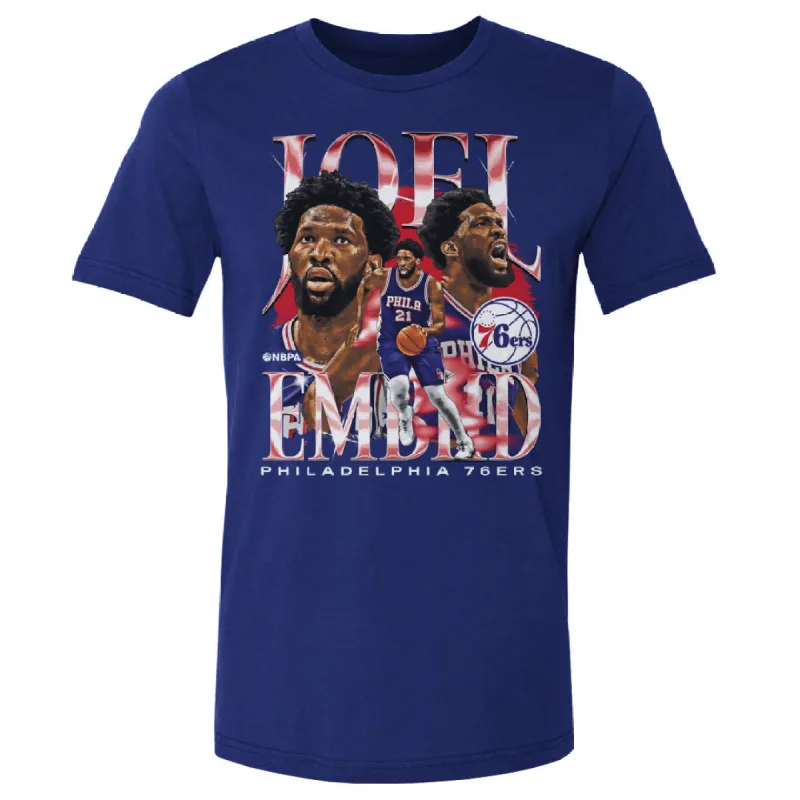 Joel Embiid Philadelphia 76ers Vintage WHT sold by 500 Level