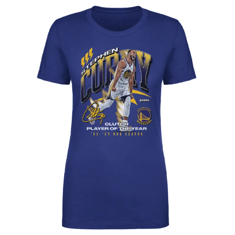 Steph Curry Golden State Warriors 2024 NBA Clutch Player Award WHT sold by 500 Level